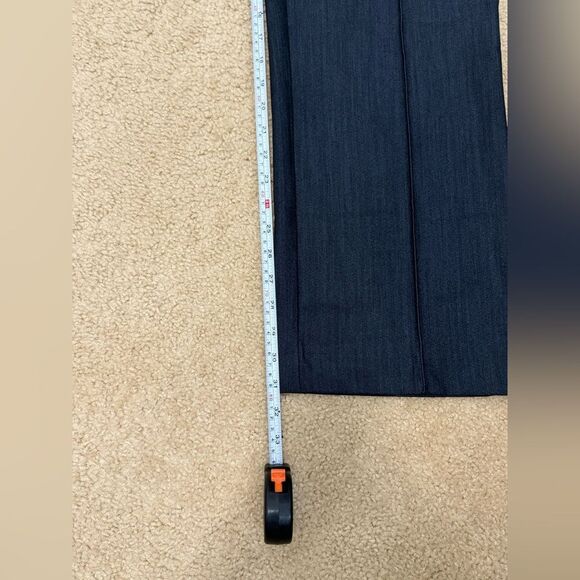 NWT Anne Klein Navy Blue Straight Leg High Rise Pull On Style Dress Pants Sz 10 - Picture 13 of 13